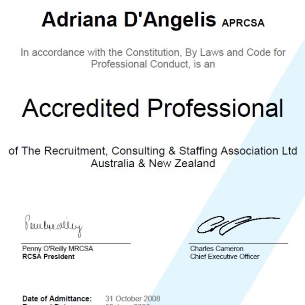 RCSA Membership