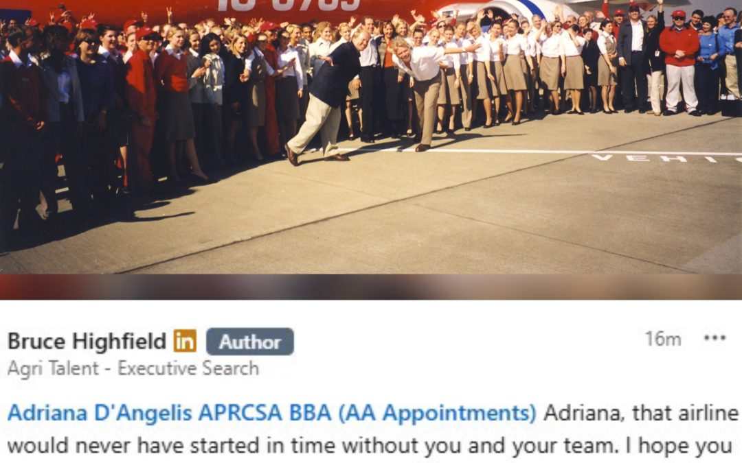 AA celebrates 25 years of Virgin Australia!