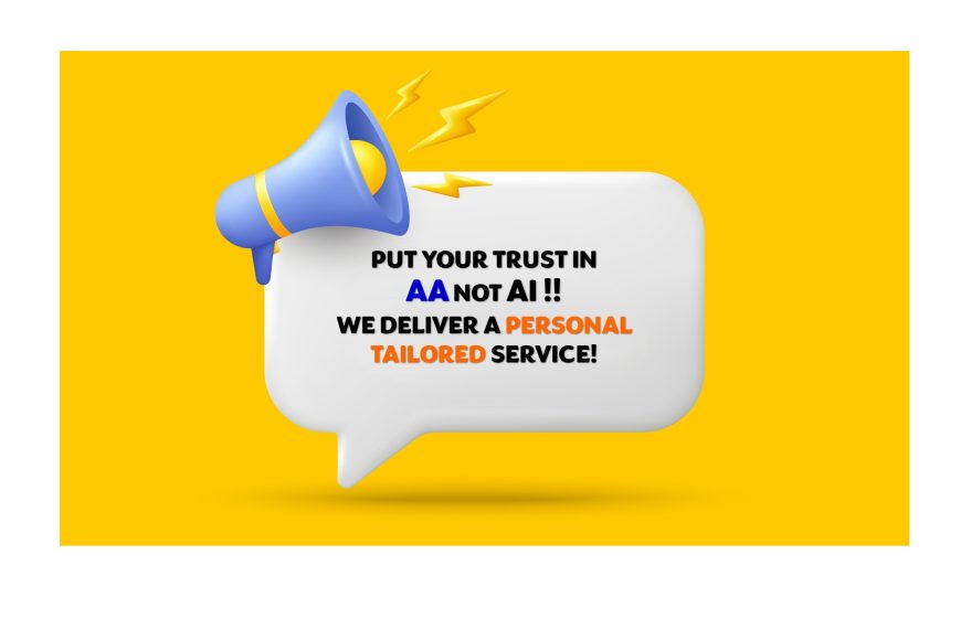 TRUST AA NOT AI !!